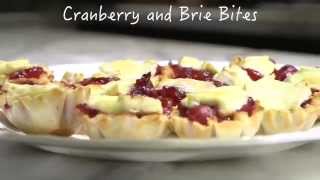 Cranberry and Brie Bites | Recipe