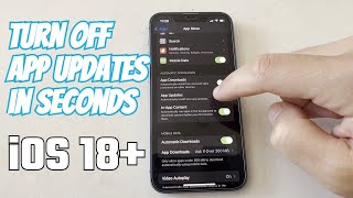 How to turn off automatic app updates on iphone (2025)
