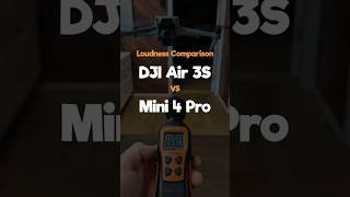 HOW LOUD? Air 3S vs Mini 4 Pro