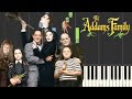 The Addams Family Theme Song - EASY Piano Tutorial