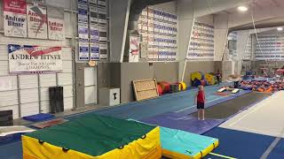 Vault Practice end of June - Yurchenko Full