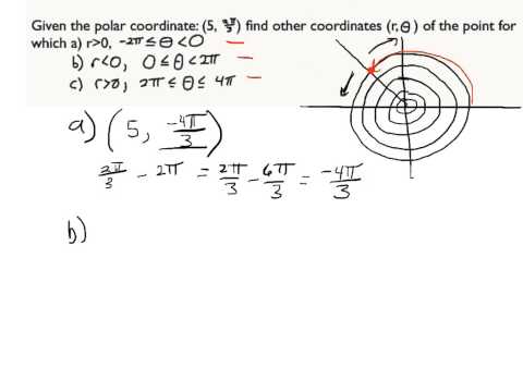 Find Other Polar Coordinates 8.1 Find Other Polar Coordinates 8.1