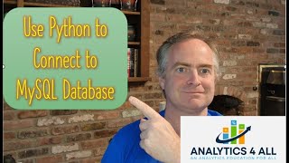 Python for Data Science Lesson 2.13: Connecting to MySQL Database