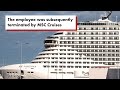 cruise ship employee busted filming in women’s bathroom ‘it’s a man ’ new york post