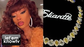 Megan Thee Stallion Just Dropped The Bag On A New Diamond Necklace From Eliantte👀 | Pure Jewelry