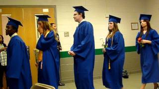 SLHS graduation: the Class of 2011 comes in