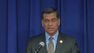 Press Conference: Attorney General Xavier Becerra Marks 100 Days in Office