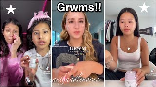 grwms compilation storytimes,first day of school etc #fyp