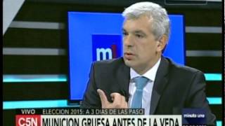 C5N - Minuto Uno: Entrevista a Julian Dominguez