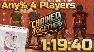Chained Together | 4 Player - Any% Speedrun - 1:19:40
