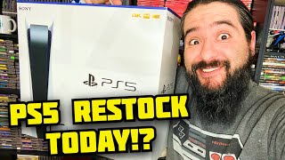 PS5 RESTOCK TODAY? WHEN AND WHERE?! | 8-Bit Eric