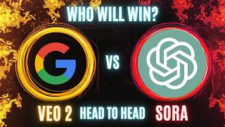 Google VEO 2 vs ChatGPT's SORA -  Who generates better AI videos?  | Head to Head Comparison Review