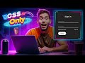 Learn How to create Glowing Border Animation effects only HTML and CSS | AsmrCodes