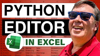 Excel - New Python Editor in Excel : Full IDE - 2694