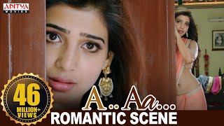 Nithiin Samantha Romantic Scene | Nithiin, Samantha | Trivikram | Aditya Movies
