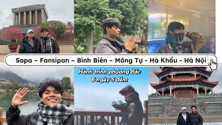 Full tour (Sapa- Fansipan - Bình Biên - Mông Tự - Hà Khẩu - Hà Nội)