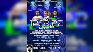 12.18.22- Immortalized | Match 2 - Carlos Fuentes VS Billy Ware VS Dante Dio