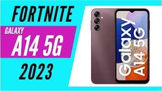 Fortnite on Samsung Galaxy A14 5G Gameplay  2023 | Play Fortnite in Unsupported Android Phones