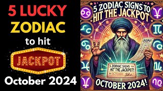 WILL YOU BE RICH? 5 Zodiac Signs to Hit the Jackpot in October 2024! 💰 Nostradamus Prediction 🌟