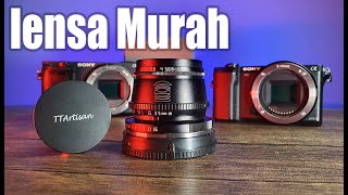 lensa murah meriah tapi BOKEH maksimal!- lensa sony E Mount (a5100 a6000 a6300 a6400 a6500)