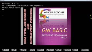 GW BASIC Lecture 5 STRUCTURE OF THE BASIC PROGRAM