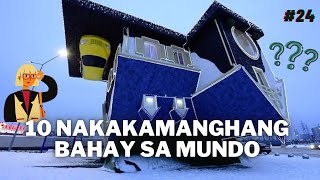 10 KAKAIBANG DISENYO NG BAHAY I KAKAIBANG BAHAY SA MUNDO I BAHAY SA ILALIM NG BATO I ISTEN G