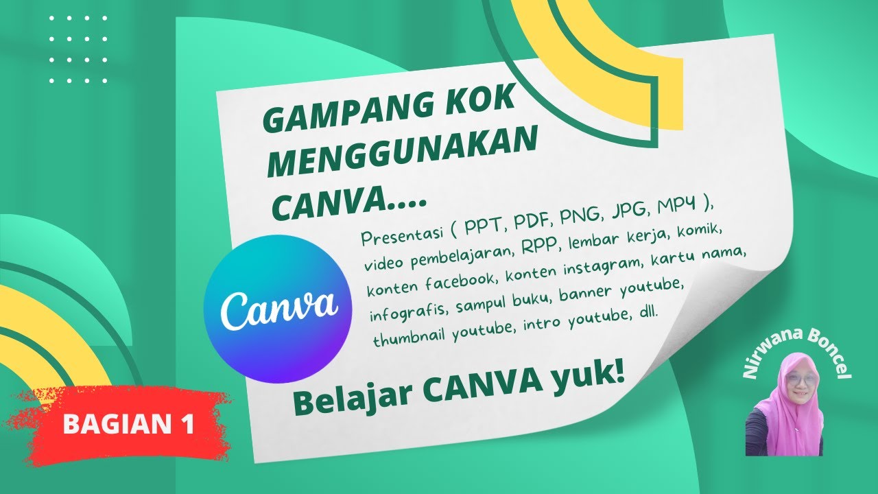 Tutorial Canva Bagi Pemula, Mudah Dan Cepat ( Bagian 1 ) - YouTube