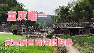 重庆市唯一完整保留苗语的村寨（金珠苗寨），参观当地苗族村民的老房子