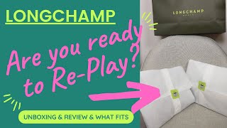 LONGCHAMP RE-PLAY: the new Pliage line / UNBOXING 2 ITEMS / REVIEW / What's in my bag/ MY THOUGHTS