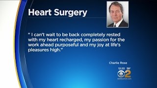 Charlie Rose Announces Heart Surgery
