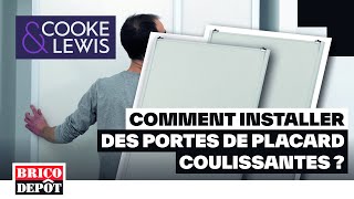 Comment installer des portes de placard coulissantes – Guide en 3 étapes simples