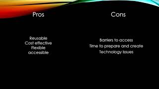 Reusable Learning Objects RLOs