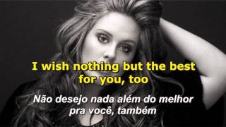 Adele - Someone Like You - Letra e Tradução