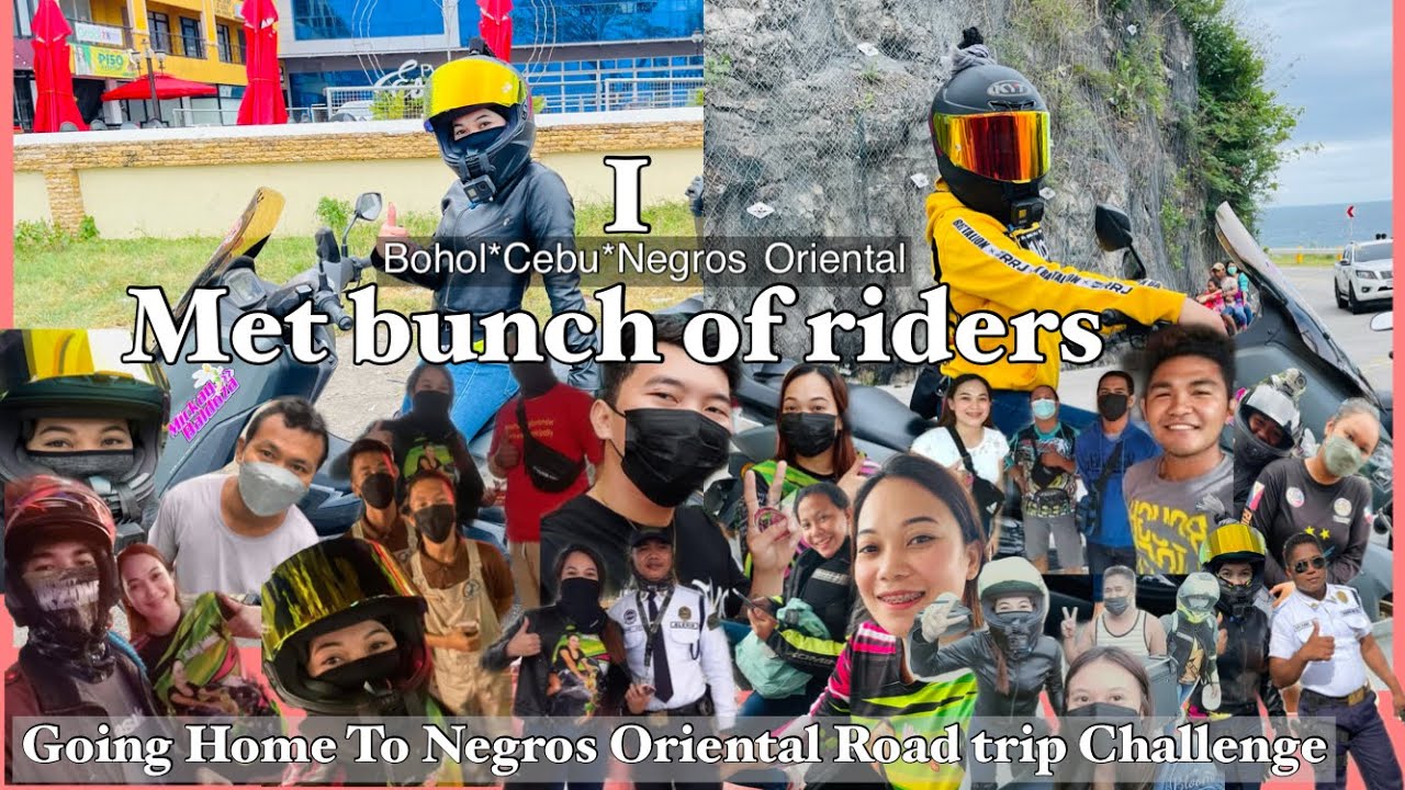 Going Home To Negros Oriental Road Trip Challenge (Bohol To Cebu To Neg ...