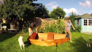 Sea Hopper folding boat in timelapse