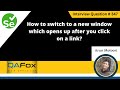 How to switch to a new window (Selenium Interview Question #347)
