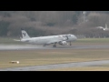 iran air airbus a321 ep ifa takeoff and landing at hamburg airport