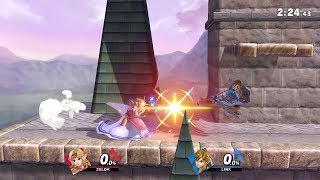 スマブラSP：1on1乱闘 ハイラル城