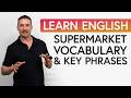 Learn English Vocabulary: Shopping at the Supermarket