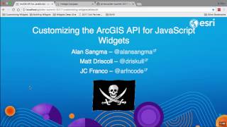 Customizing the ArcGIS API for JavaScript Widgets