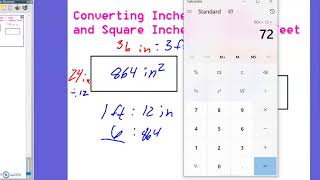Converting Square Inches to Square Feet (Tough!)