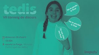 VII edició del torneig de discurs escolar TEDIS