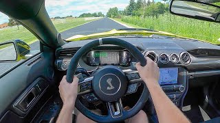 2021 Ford Mustang GT500 - POV Test Drive (Binaural Audio)