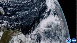 GOES-16 Animation of Dust over the Atlantic