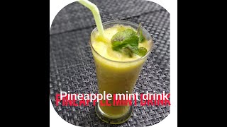 Pineapple mint drink ഇത്രക്ക് ഈസി ആയിട്ടുള്ള  ഡ്രിങ്ക് വേറെ ഇല്ല. sulfeena's kitchen.