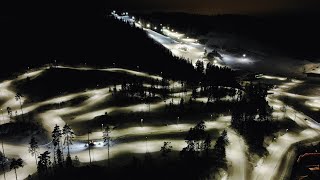 Preparering av skiløyper i Rælingen