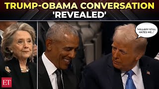 'Kamala was horrendous…': Obama-Trump conversation at Jimmy Carter funeral 'revealed'