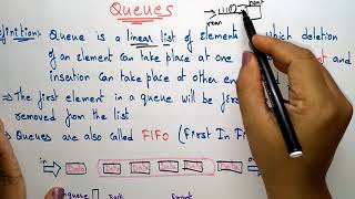 Queues | FIFO & Applications | DS | Data Structures | Lec-12 | Bhanu Priya