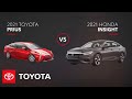 2021 Toyota Prius vs 2021 Honda Insight | Toyota