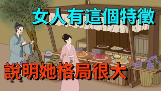 一個女人，骨子裡有這個特徵，說明她格局很大，不簡單【大道無形】#国学#为人处世#识人术